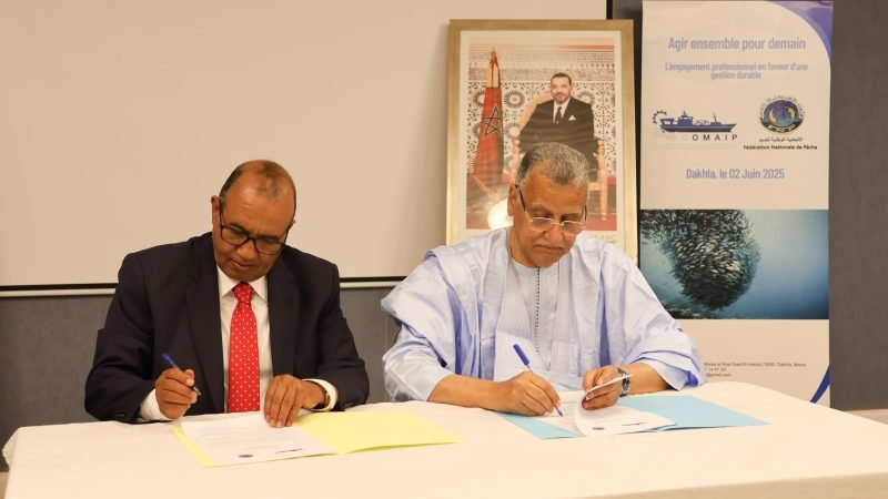  الكونفدرالية المغربية لأرباب مراكب ومعامل صيد السمك السطحي (COMAIP) وفدرالية الصيد البحري الموريتانية (FNP) يعززان شراكتهما من أجل صيد مستدام وتنسيق إقليمي مشترك   