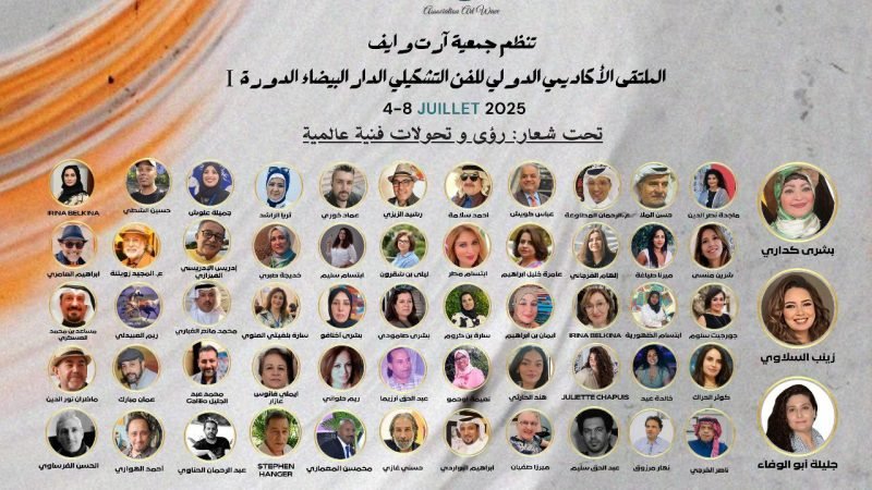 مدينة المحمدية على موعد مع الملتقى الأكاديمي الدولي للفنون التشكيلية