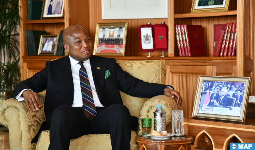 جمهورية غانا تعتبر المخطط المغربي للحكم الذاتي الأساس الواقعي والدائم الوحيد لحل مقبول من الأطراف لقضية الصحراء