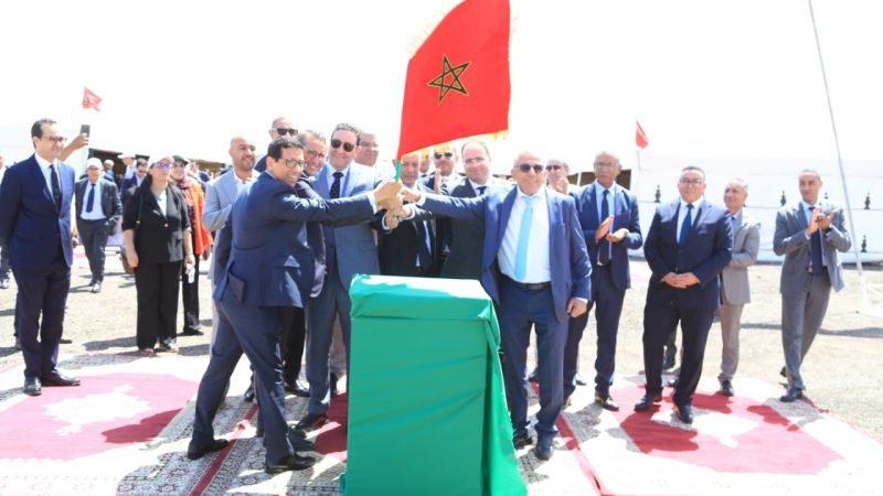 إطلاق أشغال تهيئة المنطقة اللوجستيكية اولاد صالح بالنواصر جنوب الدارالبيضاء