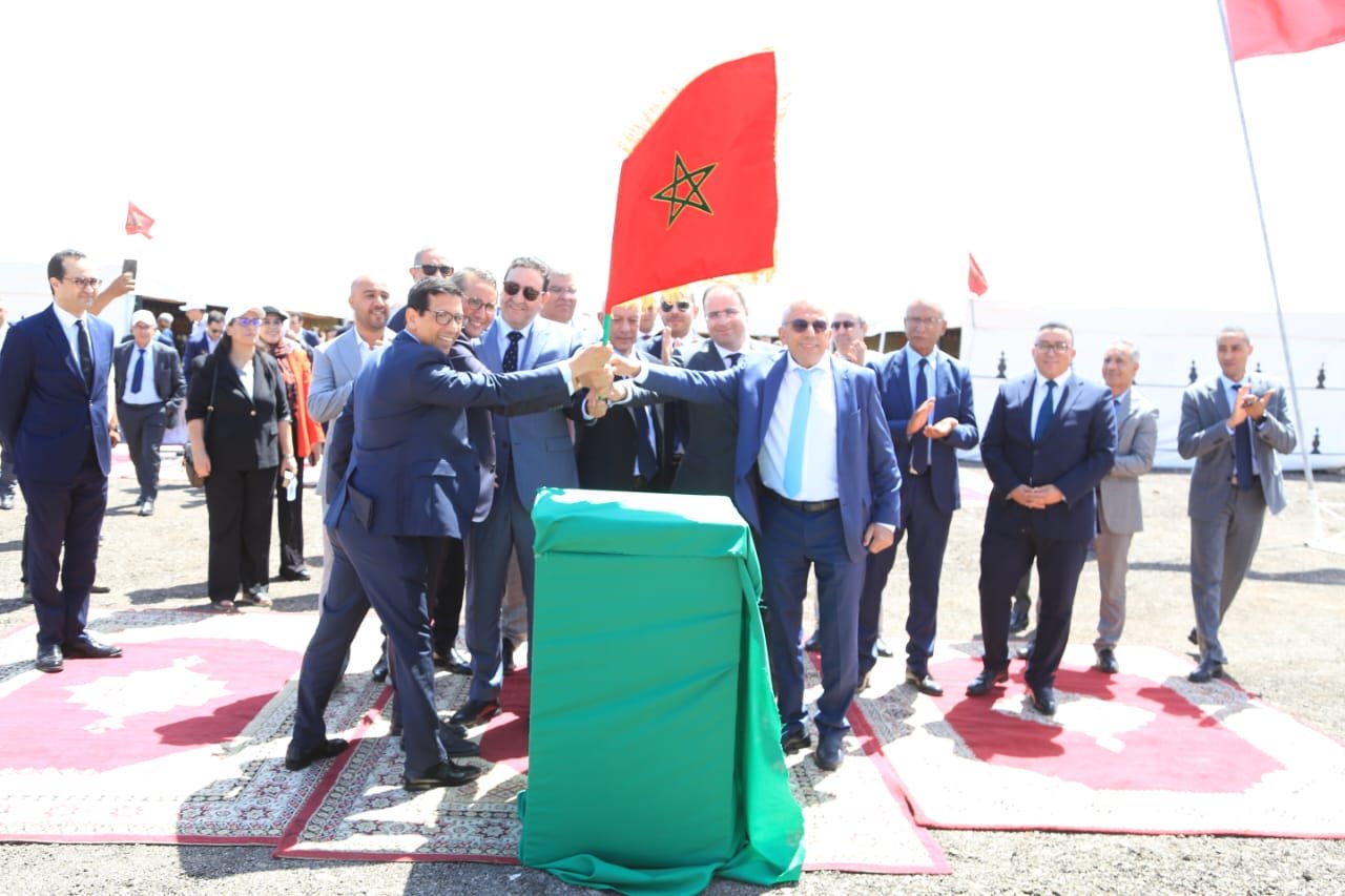 إطلاق أشغال تهيئة المنطقة اللوجستيكية اولاد صالح بالنواصر جنوب الدارالبيضاء