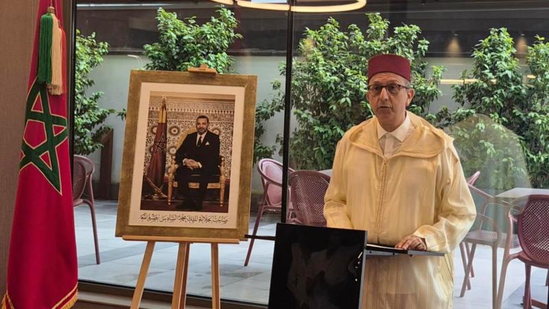 حفل استقبال بهيج ببيلباو بمناسبة الذكرى 26 لعيد العرش المجيد